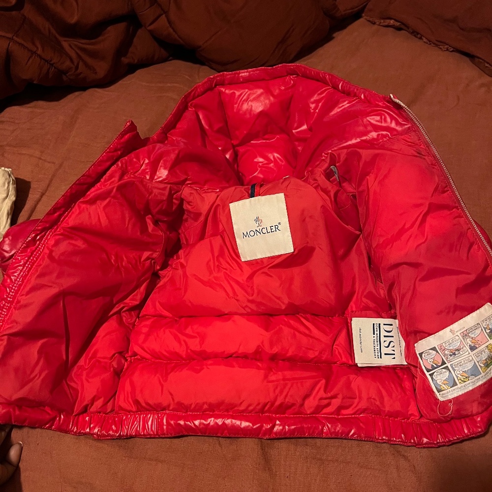 Moncler bubble coat
